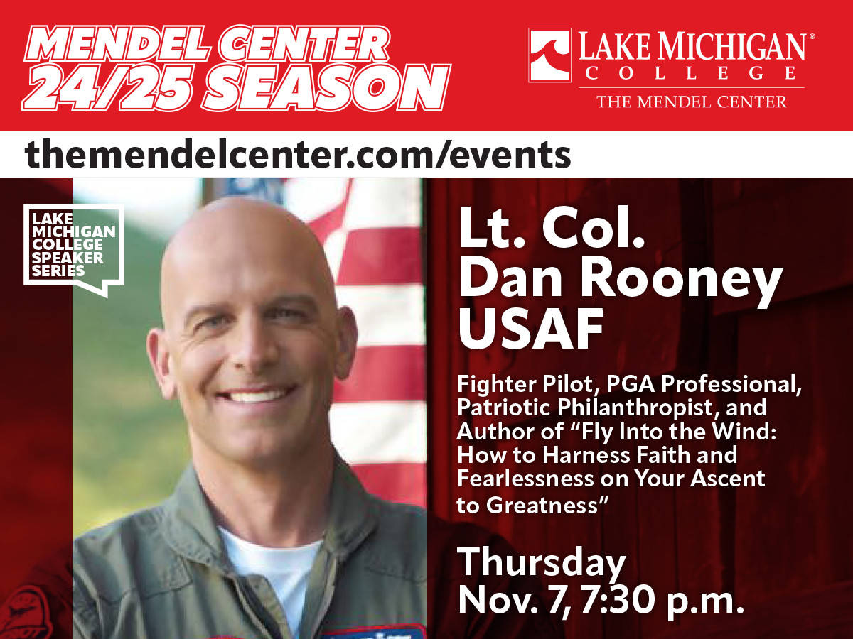 U.S. Air Force Lt. Col. Dan Rooney to speak as part of the Lake ...