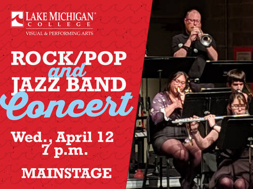 Rock/Pop & Jazz Band Concert slated for April 12