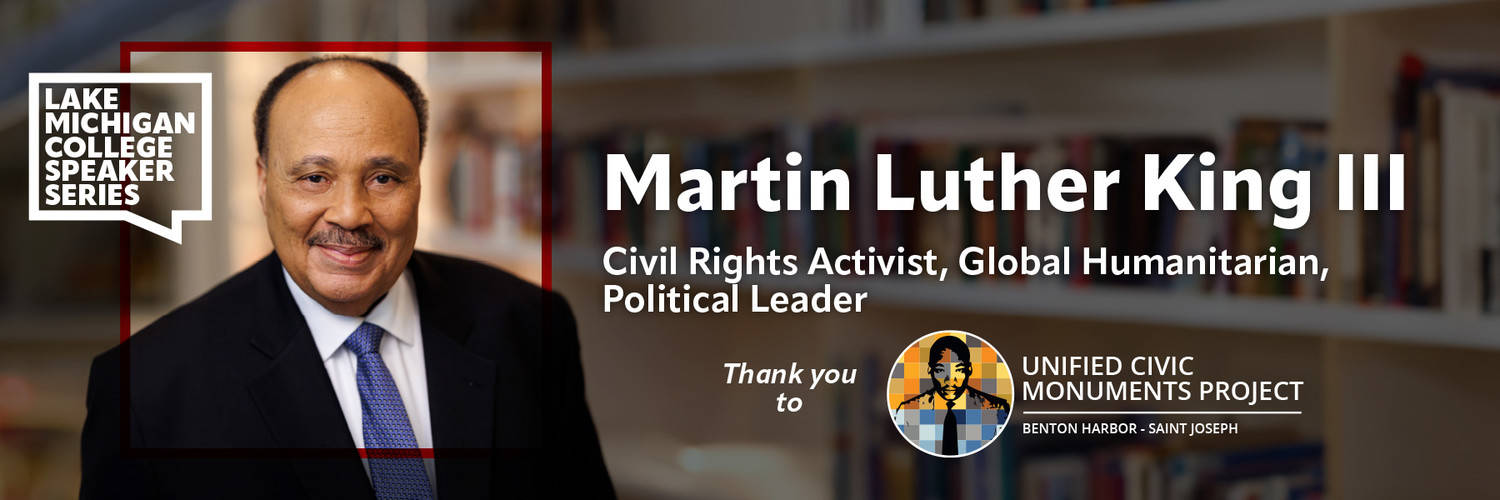 A Conversation with Martin Luther King III • Grand Upton Hall