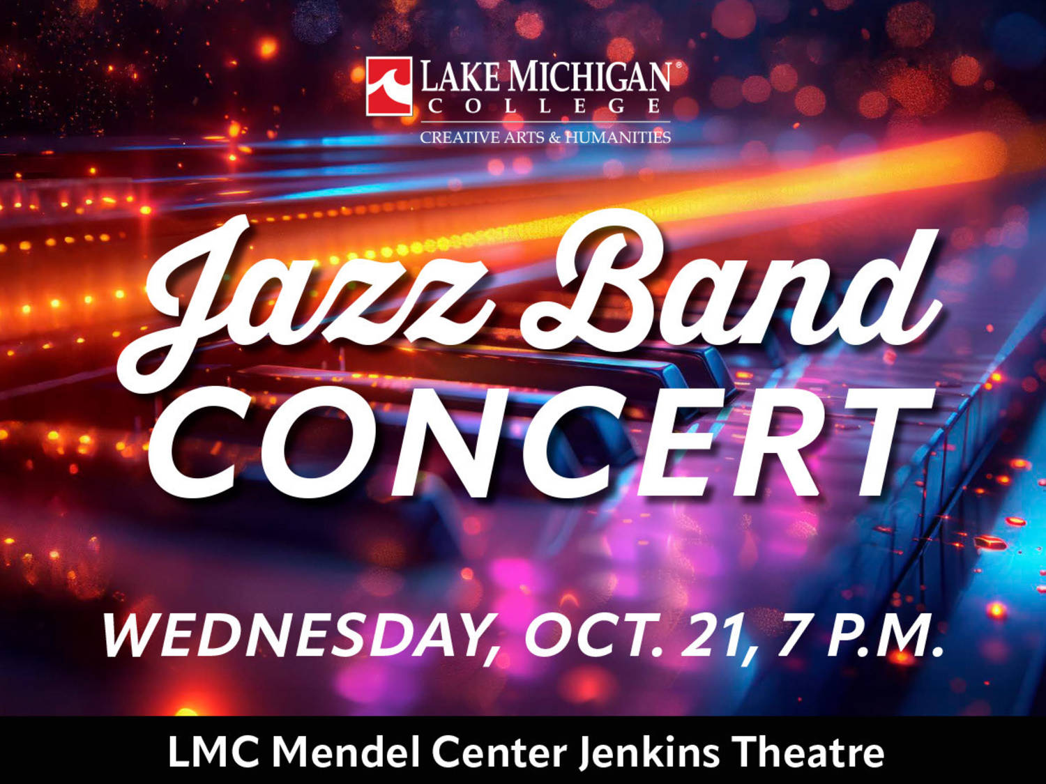 Lake Michigan College’s Red Hawk Jazz Collective to Perform Oct. 21