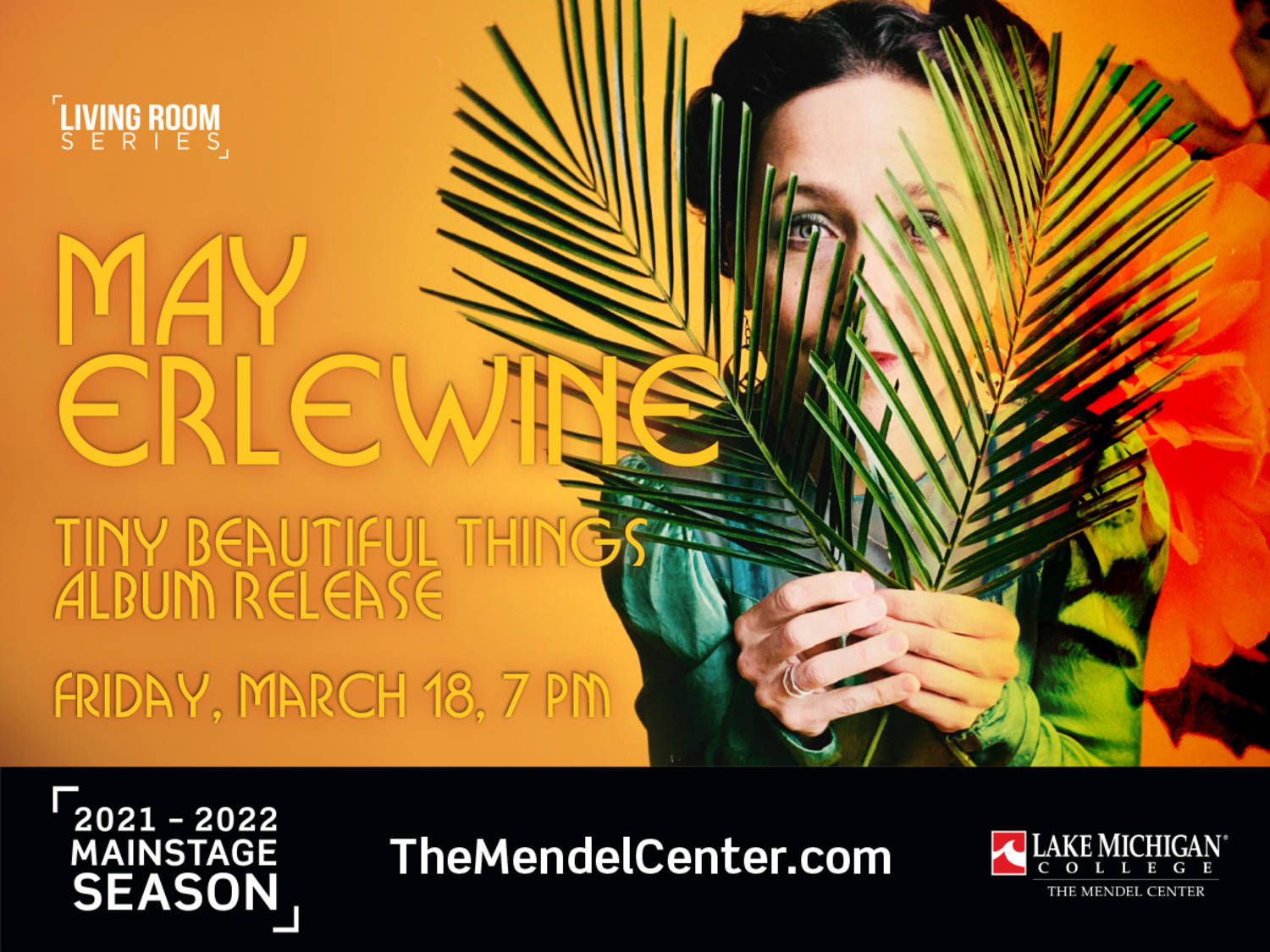 May Erlewine brings her Tiny Beautiful Things Album Release Tour to The Mendel Center in March