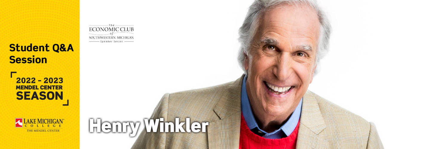 Henry Winkler Student Pre-Talk Registration