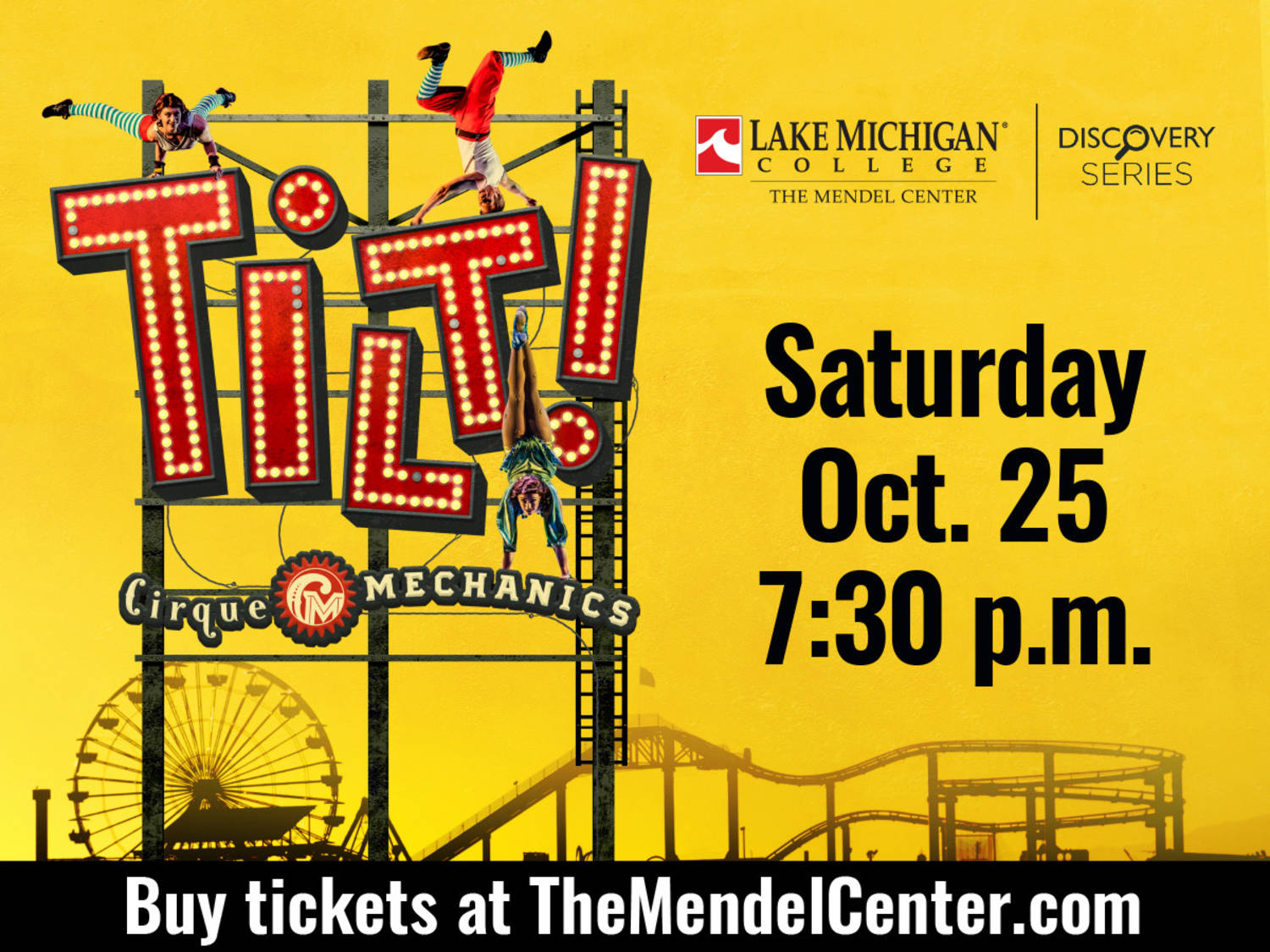 Cirque Mechanics returns to the LMC Mendel Center with an all-new production