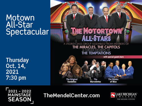 Motown Music returns to The Mendel Center on Oct. 14