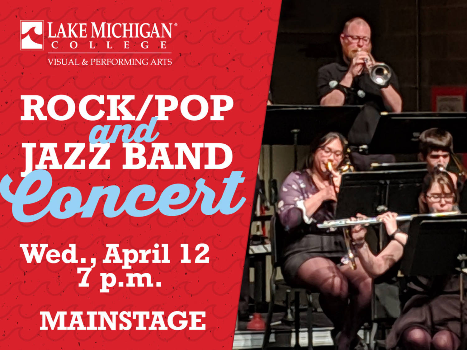 Rock/Pop & Jazz Band Concert slated for April 12