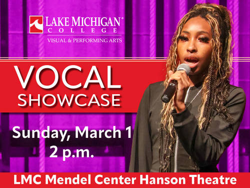 Spring semester Vocal Showcase performance scheduled for March 1