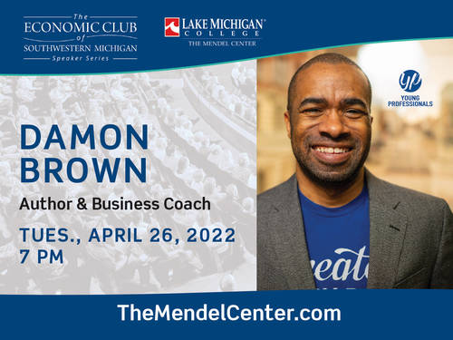 Speaker Series welcomes Damon Brown, author & business coach