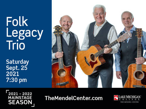 Folk Legacy Trio at The Mendel Center on Sept. 25