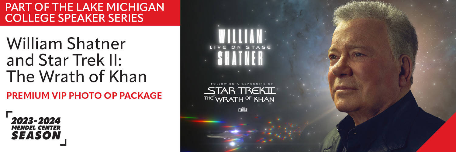 William Shatner Premium VIP Photo Op Experience