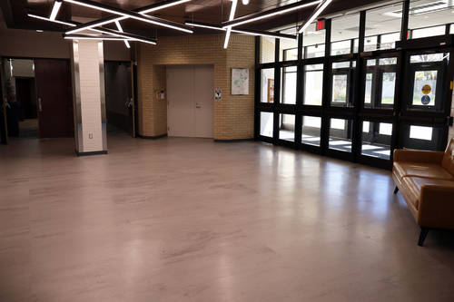 Renovated Hanson Theatre Lobby