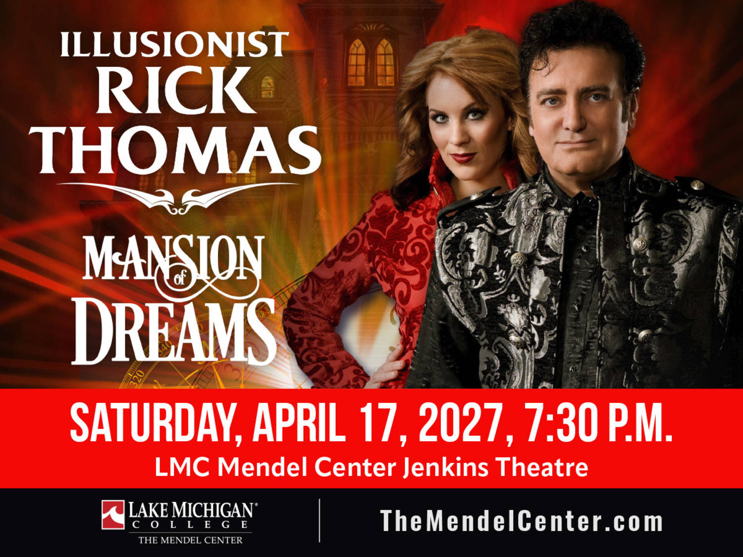 Illusionist Rick Thomas coming to the LMC Mendel Center