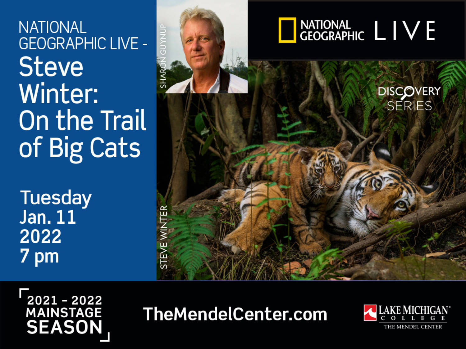On the Trail of Big Cats with Steve Winter